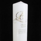 ‘I Love Thee’ Personalized Unity Pillar and Tapers
