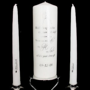 &acirc;��Shakespeare In Love&acirc;�� Personalized Unity Pillar w/Taper