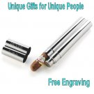Stainless Steal Cigar Case and Flask Combo