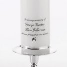 Memorial Candle Set  w/Free Personalization