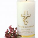 First Communion Candle w/Free Personalization