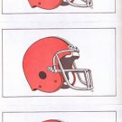 Cleveland Browns Postcard Sheet