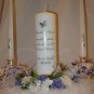 &acirc;��Butterfly Kiss&acirc;�� Unity Pillar w/Tapers - Personalized