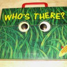 Who's There? Set of 4 Books and Carrying Case 1996 - Really Cute !
