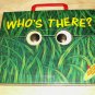 Who's There? Set of 4 Books and Carrying Case 1996 - Really Cute !