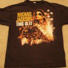 Michael Jackson "This is it" Black Shirt Size Large