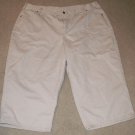 Riders Women's Capri Khaki Pants