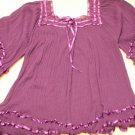 Woman's Purple Blouse