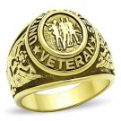Gold Veteran's Ring