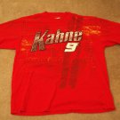 Nascar Kahne 9 Red Shirt - Office Nascar 2XL Shirt 100% Cotton -Richard Petty