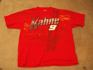 Nascar Kahne 9 Red Shirt - Office Nascar 2XL Shirt 100% Cotton -Richard Petty