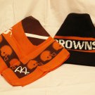 Cleveland Browns Hat and McDonald's Brown's Flag