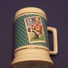 Sylvester and Tweetie Bird Stamp 28oz. Gold Banded Stein
