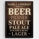 Beer Canvas Print - 18 x 24 - Free Personalization
