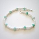 Albaster & Shell Anklet