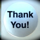Elegant Thank You Labels - 104 pcs