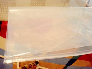 3 Mil Slider Zip Bags 20x20"