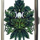 WICCAN PAGAN GREEN MAN CIGARETTE MONEY CARD CASE NEW *FREE SHIPPING!*
