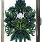 WICCAN PAGAN GREEN MAN CIGARETTE MONEY CARD CASE NEW *FREE SHIPPING!*