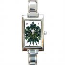 WICCAN PAGAN GREEN MAN CHARM WATCH - NEW,  NICE! *FREE SHIPPING!*