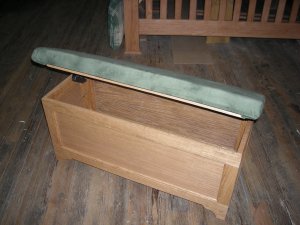 Oak chest