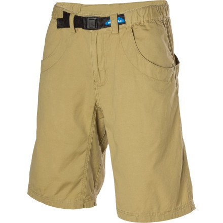 Kavu Chilli Long Shorts - Men's Large, Khaki