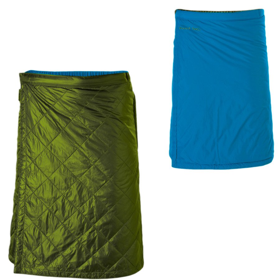 MontBell Ultralight Thermawrap Reversible Skirt - Women's M, Olive Green
