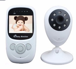 Hot SP880 2.4 inch 2.4G Baby Monitor Security Camera With Two Way Talk and Temperature Monitoring