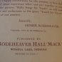 Youth Rally Songs & Choruses Book 1945