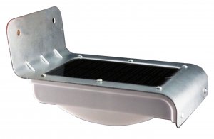 Solar Powered Lamp Outdoor 16 LEDs/LED Wall Light Ray/ Sound Sensor Lighting