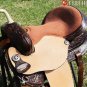Hilason Treeless Western Trail Barrel Racing Saddle 17