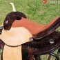 Hilason Treeless Western Trail Barrel Racing Saddle 17