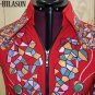 Hilason Hand-Painted Showmanship Rail Jacket Shirt #012