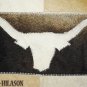 Cowhide Leather Hair-On PatchWork Cushion Pillow Cover