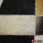 Cowhide Leather Hair-On PatchWork Cushion Pillow Cover