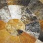 Hair-On Leather Patchwork 48in. Cowhide Rug Carpet 085