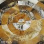 Hair-On Leather Patchwork 58in. Cowhide Rug Carpet 055