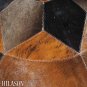 Hair-On Leather Patchwork 58in. Cowhide Rug Carpet 059