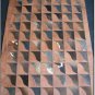 CROCODILE PATCHWORK RUG COWHIDE COW HIDE CARPET