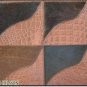 CROCODILE PATCHWORK RUG COWHIDE COW HIDE CARPET