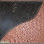 CROCODILE PATCHWORK RUG COWHIDE COW HIDE CARPET