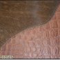 CROCODILE PATCHWORK RUG COWHIDE COW HIDE CARPET