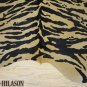 TIGER PRINT HAIR ON LEATHER FULL COWHIDE RUG 45sqft 003