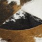 Hair-On Leather Patchwork 42in. Cowhide Rug Carpet 019