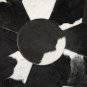 Hair-On Leather Patchwork 25in. Cowhide Rug Carpet 013
