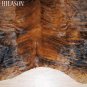 COWHIDE HAIR-ON LEATHER COWHIDE THROW RUG CARPET 031