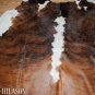 COWHIDE HAIR-ON LEATHER COWHIDE THROW RUG CARPET 031