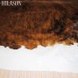 COWHIDE HAIR-ON LEATHER COWHIDE THROW RUG CARPET 031