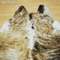 COWHIDE HAIR-ON LEATHER COWHIDE THROW RUG CARPET 037