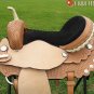 Hilason Treeless Western Trail Barrel Racing Saddle 14